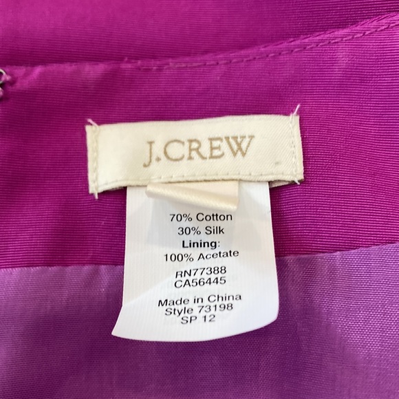 Jcrew purple sheath mini dress - Picture 5 of 5
